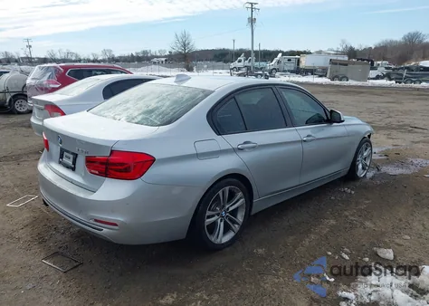 2016 BMW 328I из США, поврежденный, VIN WBA8E9C56GK646302